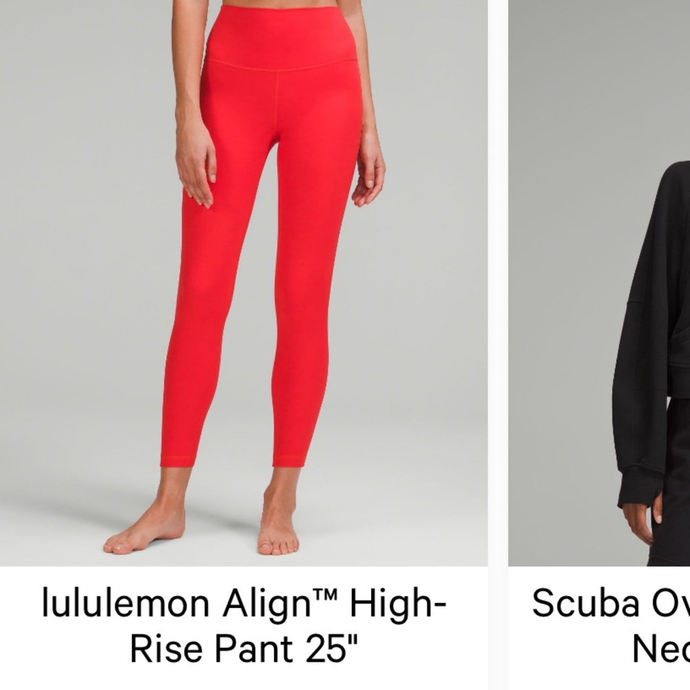 lululemon Align™ High-
Rise Pant 25"